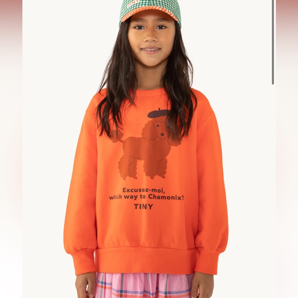 Tiny Cottons Tiny Poodle Sweatshirt - size 10 - NWT